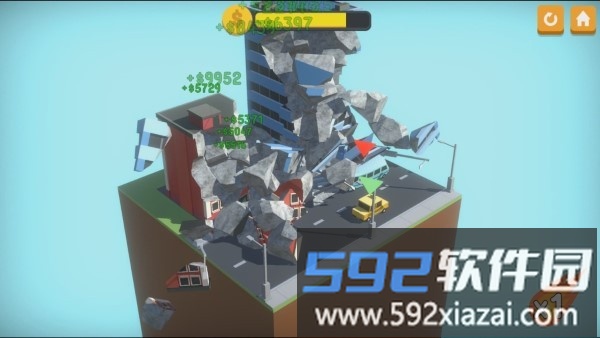 流星城市毁灭者游戏(meteor city destructor)截图4