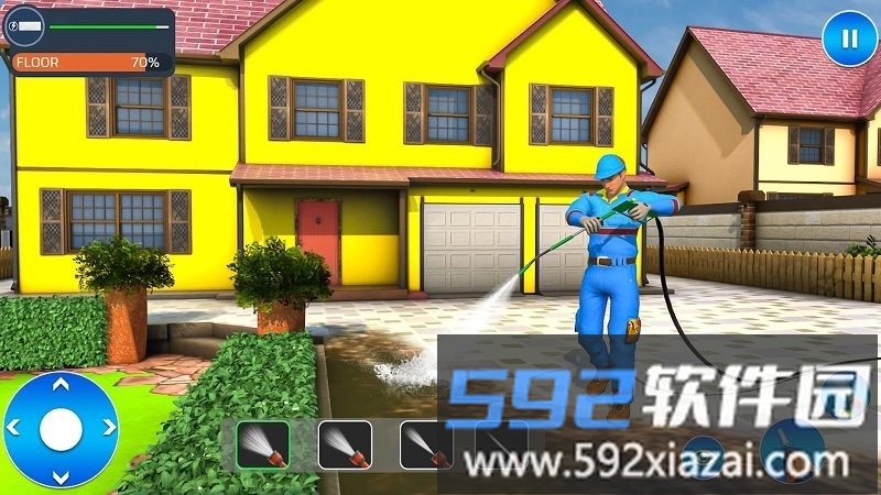 高压水枪洗车模拟器游戏截图1