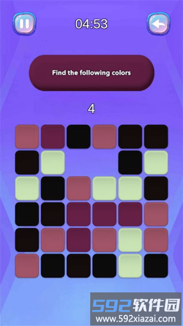消除目标颜色游戏(Skip Swoosh Blobs)截图4