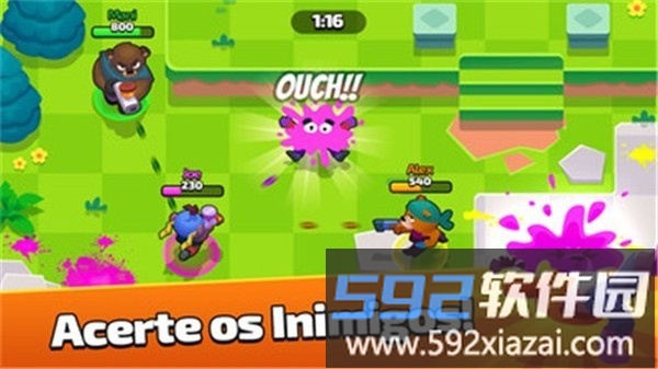 彩弹射击大作战游戏截图3