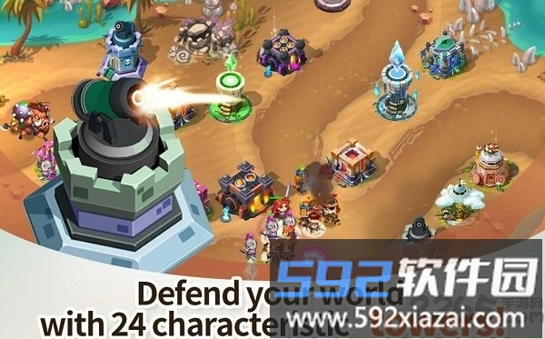 英雄防御之王手游截图1