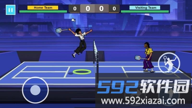超能羽毛球游戏截图4