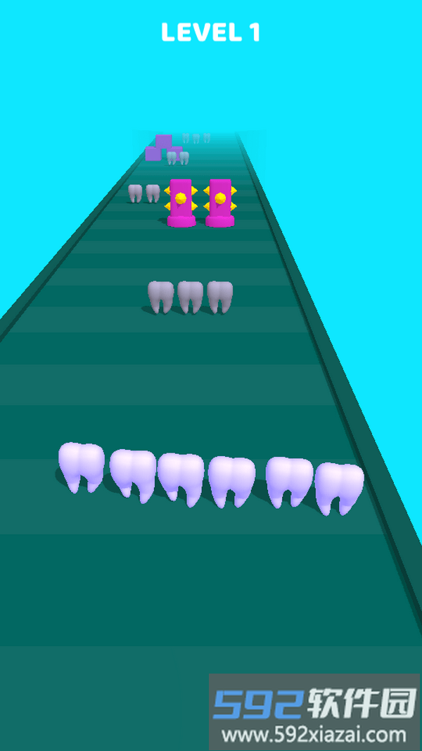 牙牙跑酷小游戏(tooth run)截图2