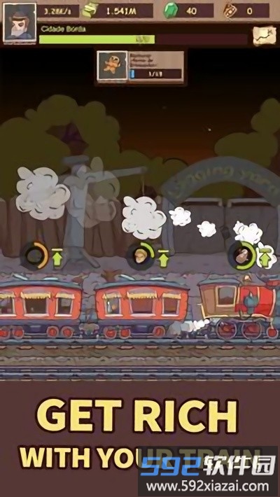 蒸汽火车大亨最新版(steam train tycoon)截图3