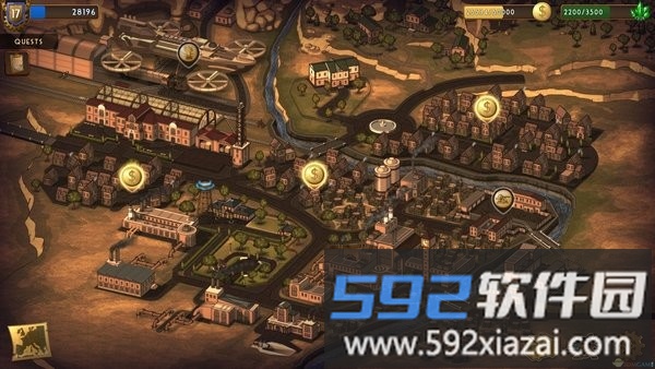 蒸汽防御塔游戏截图1