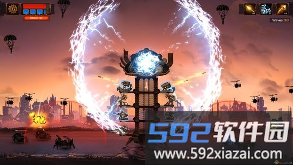蒸汽防御塔游戏截图3
