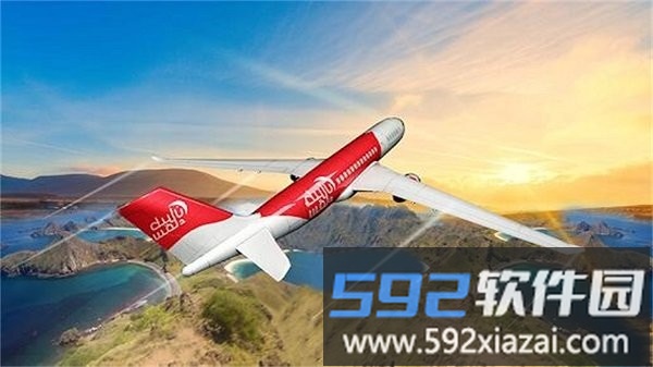 航天飞机飞行模拟游戏截图1
