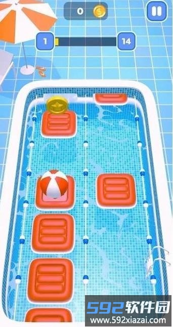 池中跳手机版(pool jump)截图2