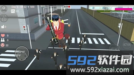 樱花校园模拟器农场版截图4