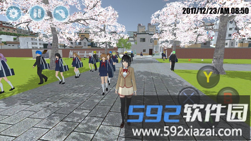 樱花校园少女世界游戏截图3