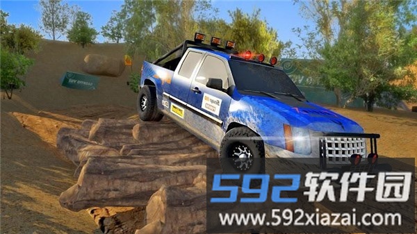 越野4x4越野车模拟器游戏截图3