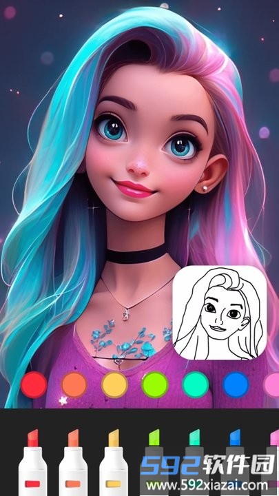 彩虹画画板官方版截图1