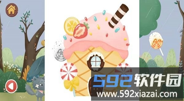三只小猪之盖房大作战游戏截图2