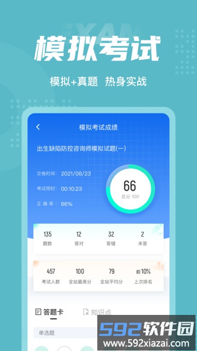 出生缺陷防控咨询师考试聚题库app截图1