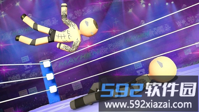 斯蒂克曼摔跤游戏(stickmen wrestling)截图2