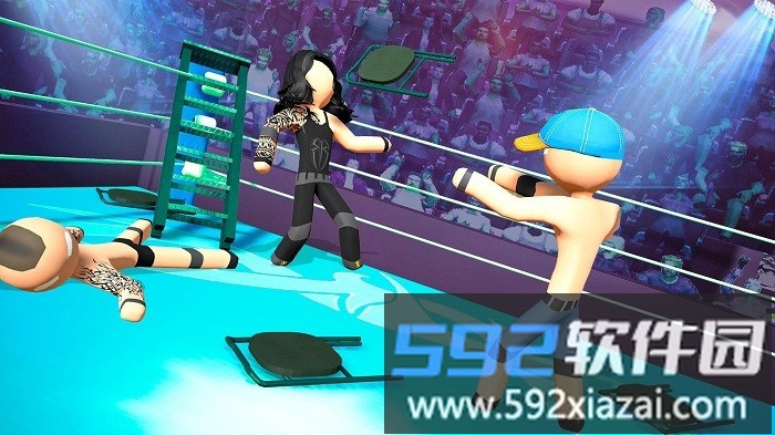 斯蒂克曼摔跤游戏(stickmen wrestling)截图4