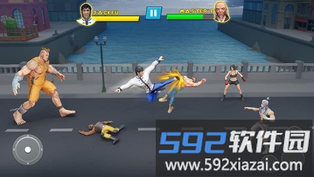 终极跆拳道搏斗游戏(karate fight)截图1