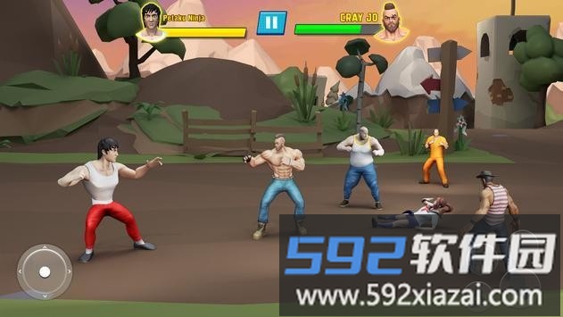 终极跆拳道搏斗游戏(karate fight)截图2