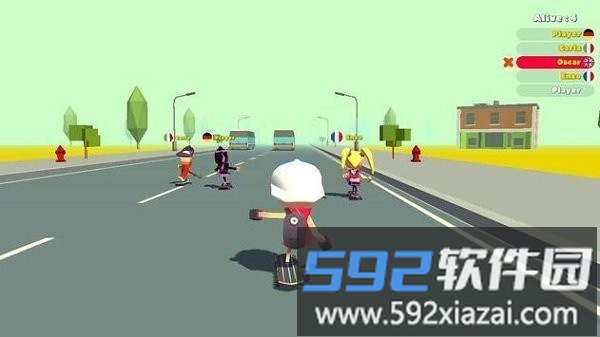 滑板小子比赛游戏(skateboard king)截图2