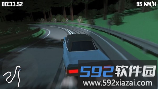 漂移下山游戏(initial drift arcade)截图1