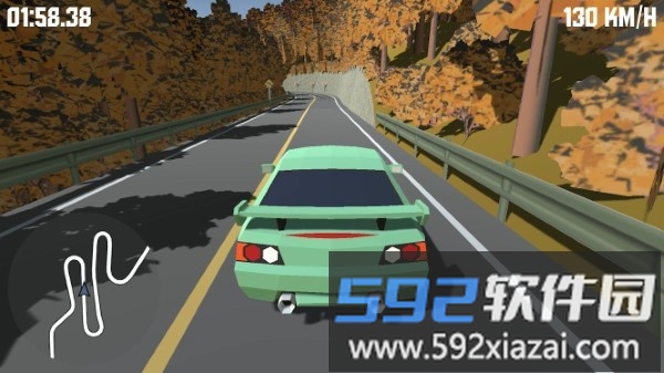 漂移下山游戏(initial drift arcade)截图2