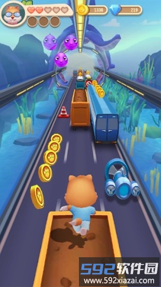 松鼠先生欢乐跑酷游戏截图3