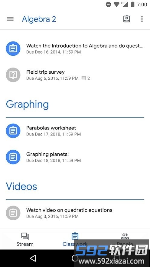 google classroom app截图3