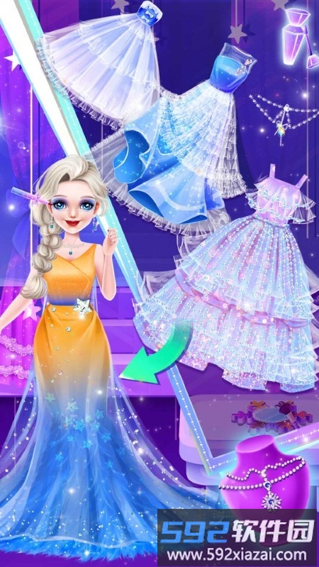 冰雪公主的盛大婚礼游戏截图3