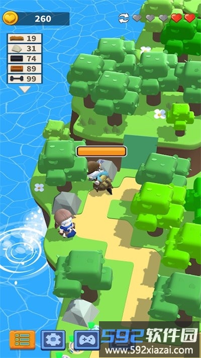 逃离岛屿游戏(escape the lsland)截图2
