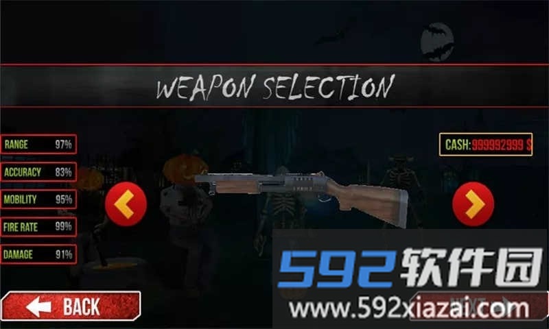 死亡僵尸射手游戏(halloween zombie shooting)截图1