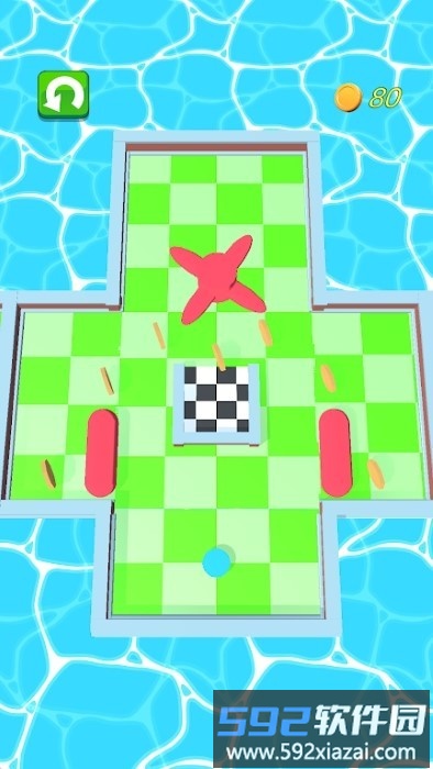 花样反弹球3d小游戏(trickshot3d)截图3