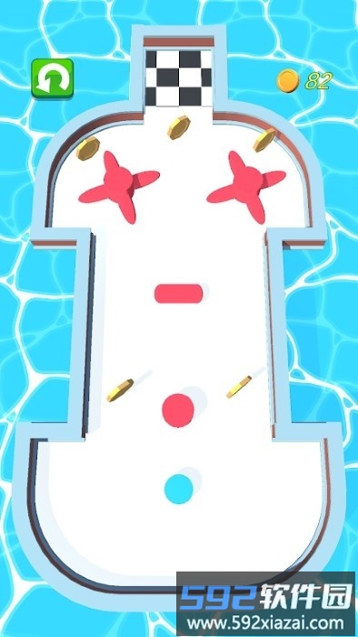 花样反弹球3d小游戏(trickshot3d)截图4