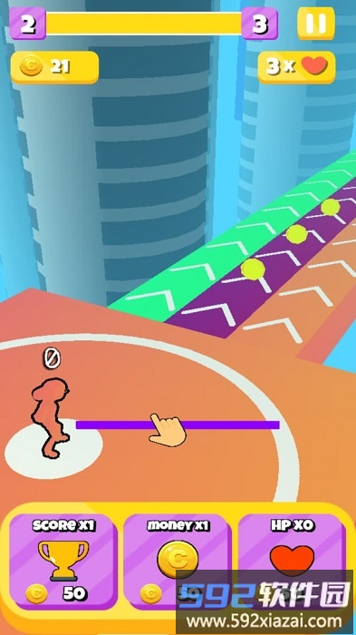 超级跑酷粘液人游戏截图2