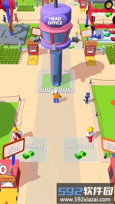 主题公园热潮游戏(theme park rush)截图1