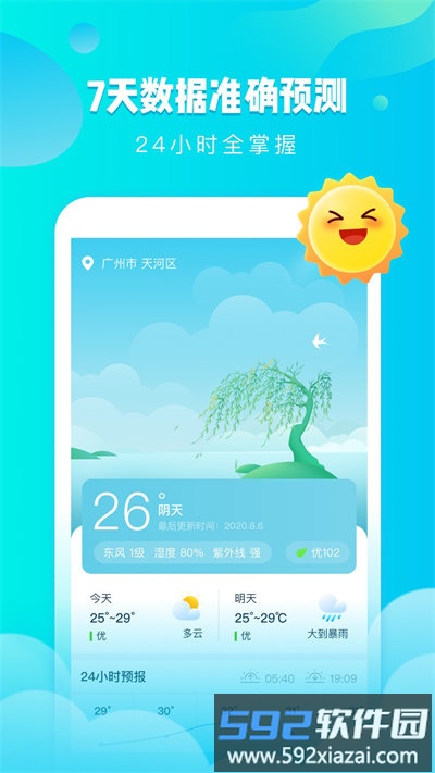可乐天气预报app截图4
