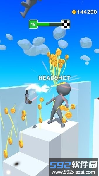 枪支冲刺游戏(gun sprint)截图2