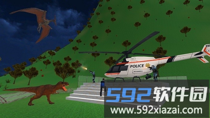 逃离恐龙射杀游戏(jurassic shooting)截图2