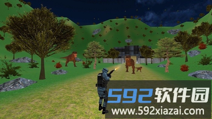 逃离恐龙射杀游戏(jurassic shooting)截图3