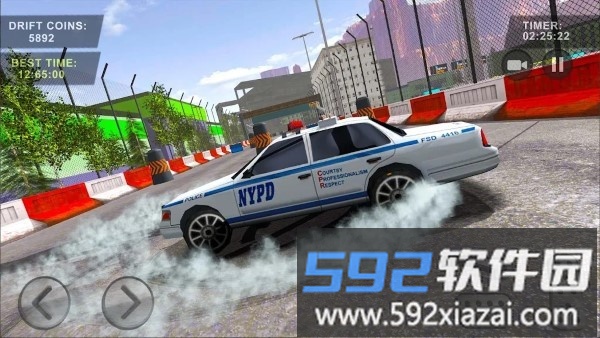 汽车漂移赛车前进游戏(car drift)截图1