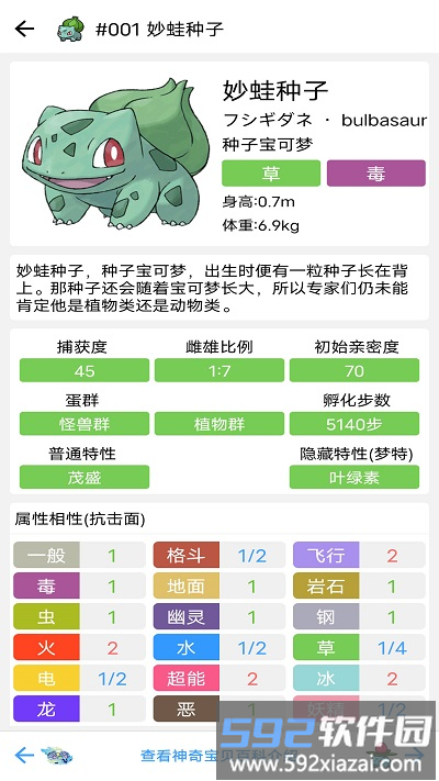 神奇宝贝全国图鉴app截图1