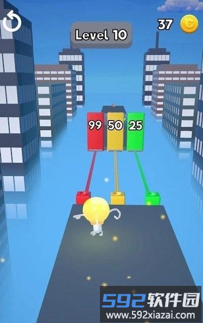 灯泡运行跑酷游戏(bulbrun)截图2