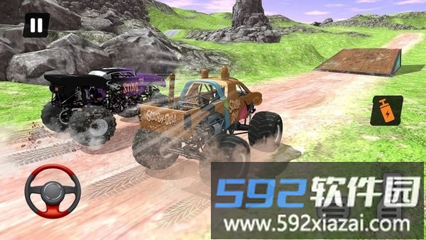 泥泞赛车游戏(mud runner)截图1