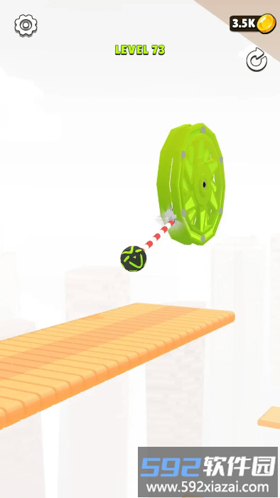 甩飞球球游戏(Rope Ball)截图4