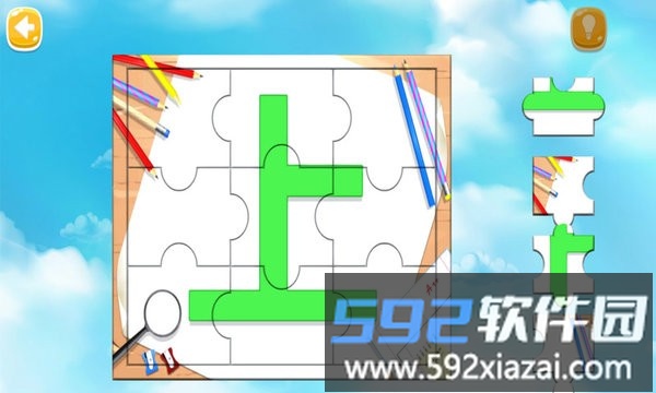 儿童汉字拼图游戏截图4