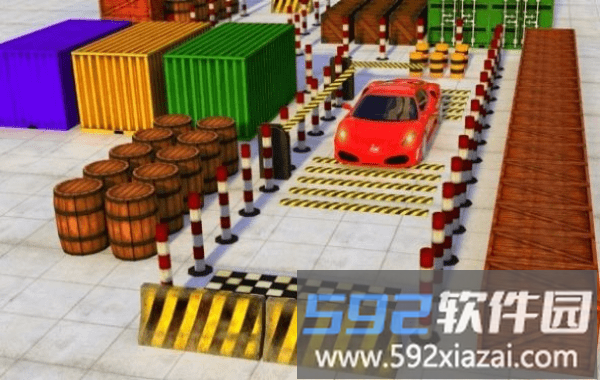 豪华停车场特技游戏截图3