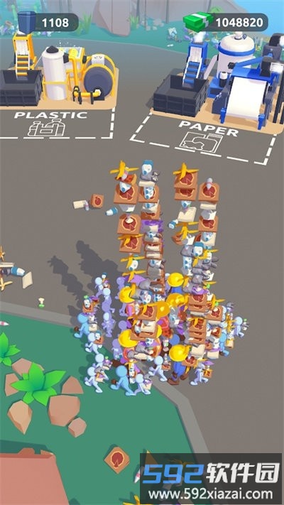 清洁工人群3d最新版(cleaners crowd 3d)截图3