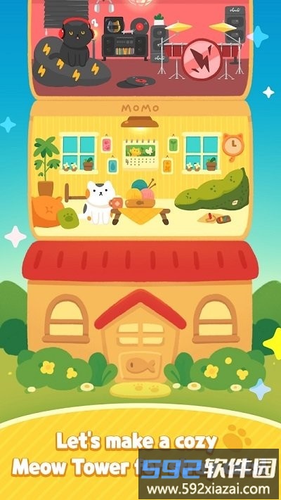 喵楼游戏(meow tower)截图1