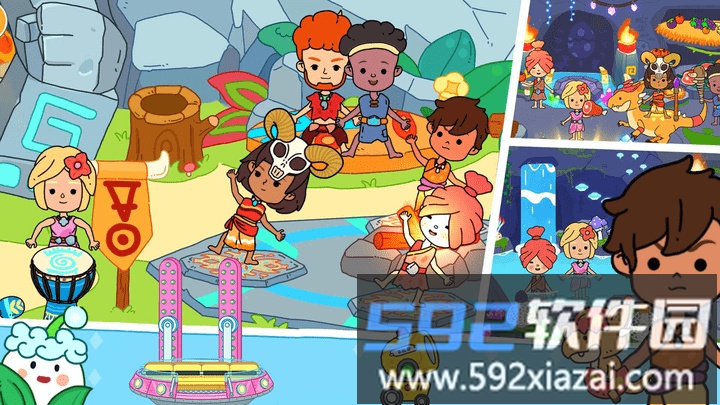 米加世界小卡车手游截图3