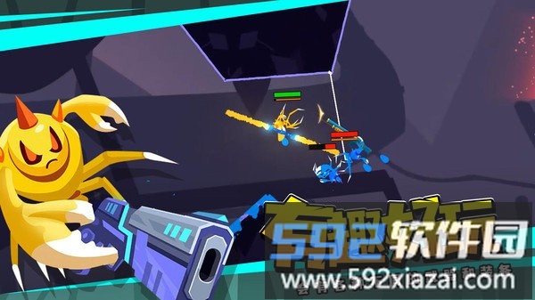 蜘蛛与激光剑中文汉化版截图2