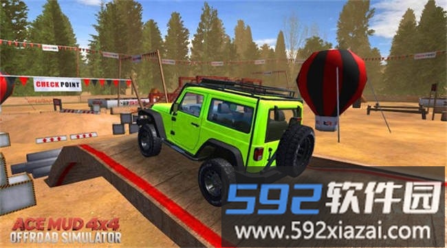 泥浆越野模拟器游戏(Ace Mud Offroad Simulator)截图2